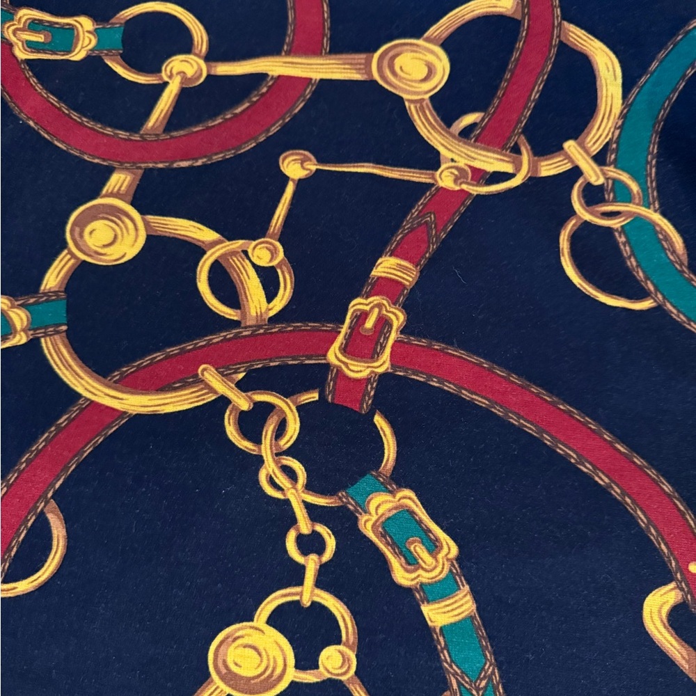 Lauren Ralph Lauren Horsebit Pattern Mini Dress - Picture 6 of 7